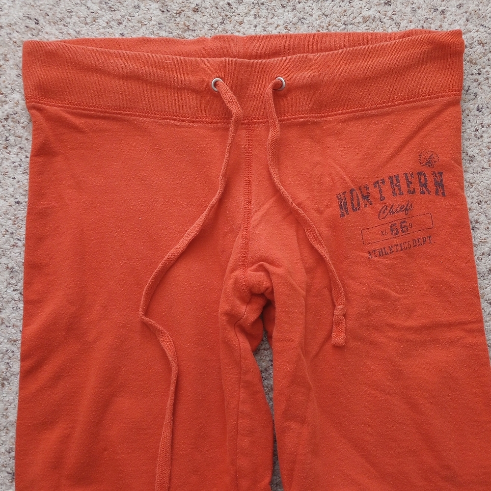 Y2K Orange Sweatpants Athletic Department - Picture 2 of 5